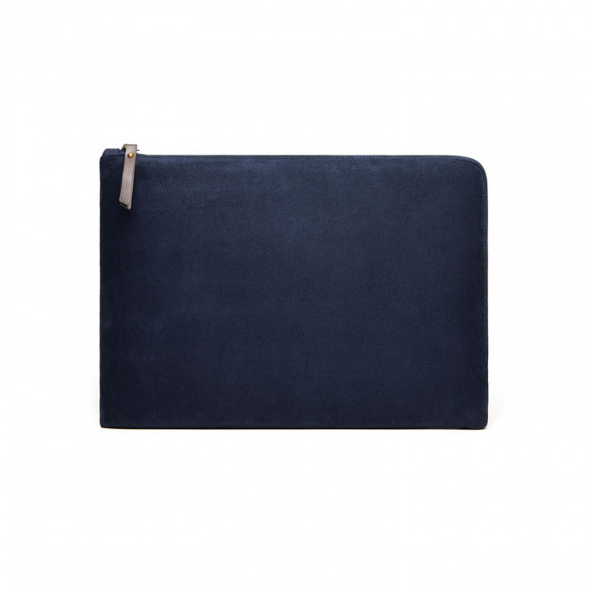 POCHETTE PERSONNALISABLE POUR ORDINATEUR 16" 'HERMOS' - bleu