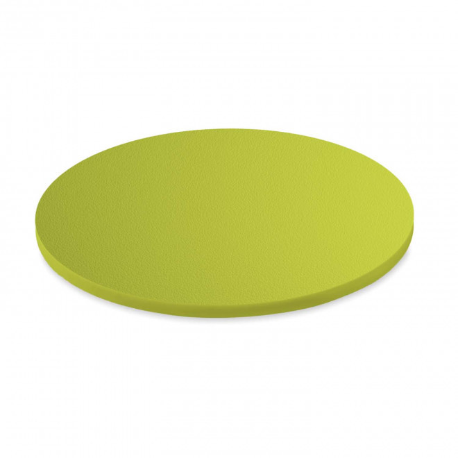 DESSOUS DE VERRE PERSONNALISABLE EN PVC 'QUANTE' - vert clair