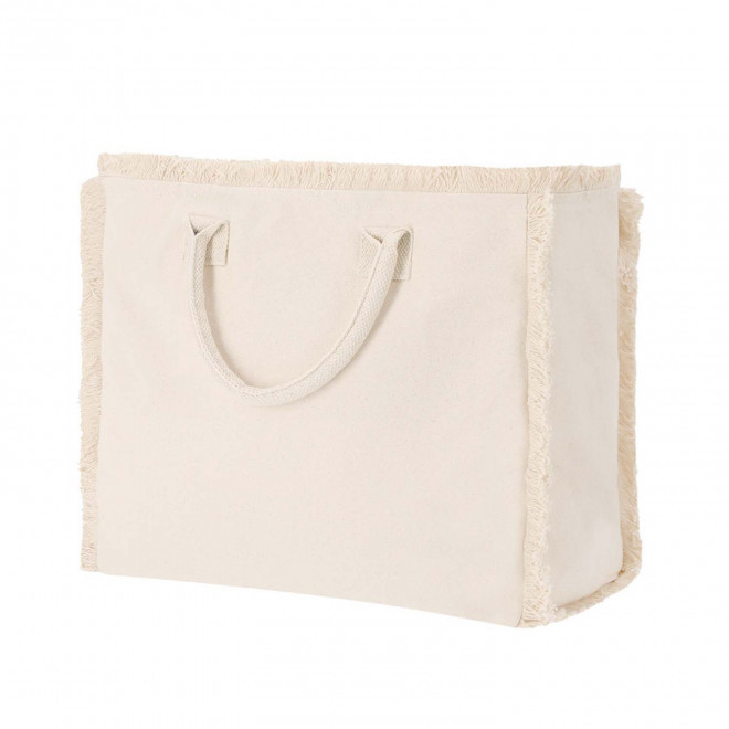 SAC COTON SOUFFLET PERSONNALISABLE 'MAZALA' - naturel