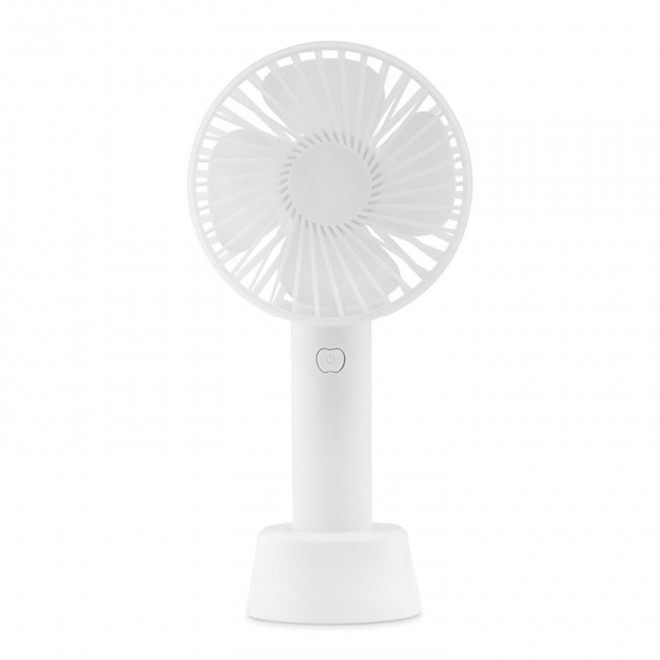 VENTILATEUR 2 EN 1 PERSONNALISABLE 'ZIAIR' - blanc