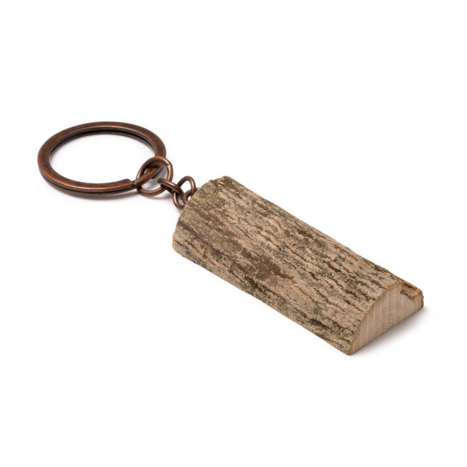 PORTE CLE PERSONNALISE EN BOIS 'HOUTY' - bois