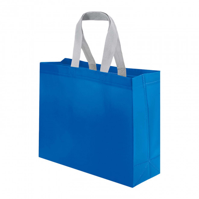 SAC NON TISSE PERSONNALISABLE 'CATAN SMALL' - bleu