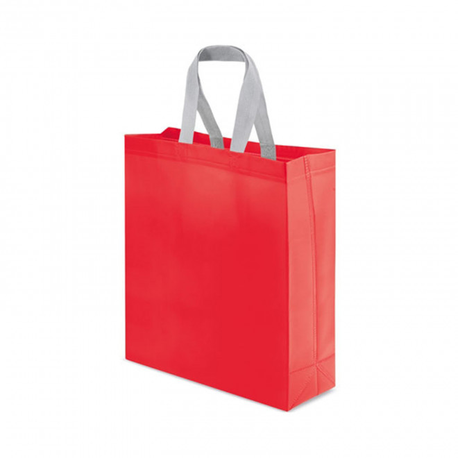 SAC NON TISSE PERSONNALISABLE 'CATAN LARGE' - rouge