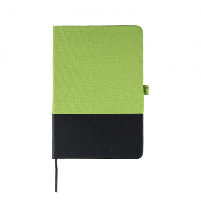 CARNET A5 PERSONNALISE 'YUMO PLUS' - vert clair