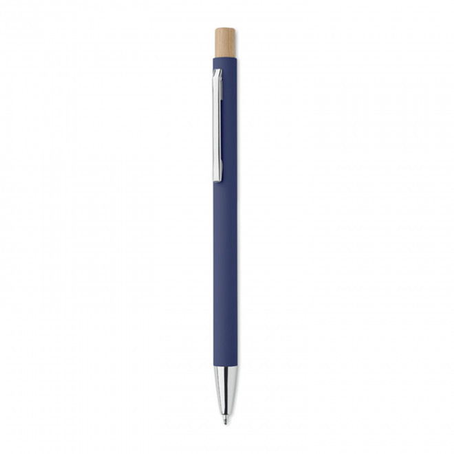 STYLO ALU RECYCLE PERSONNALISE 'DANA SLIM' - bleu