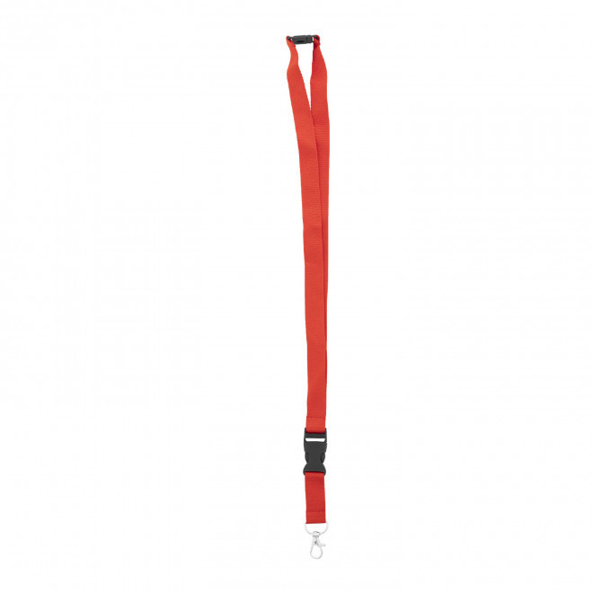 TOUR DE COU PERSONNALISE EN RPET 'FORTUNA RPET' - rouge