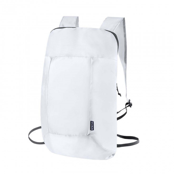 SAC A DOS PLIABLE PERSONNALISABLE 'SIGNI RPET' - blanc
