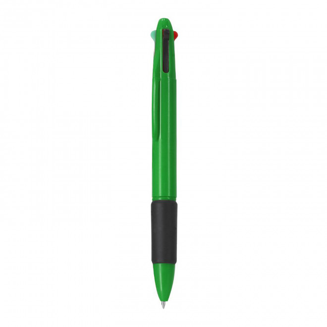STYLO 4 COULEURS PERSONNALISE 'TERAMI' - vert