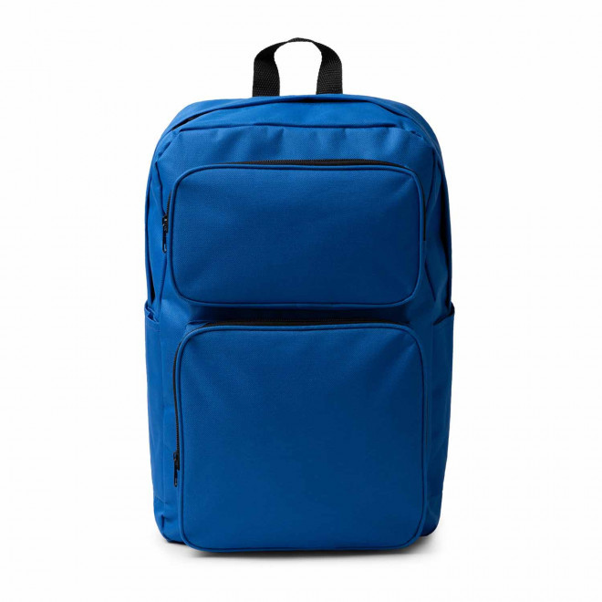 SAC A DOS RPET 600D PERSONNALISABLE 'CARLY' - bleu
