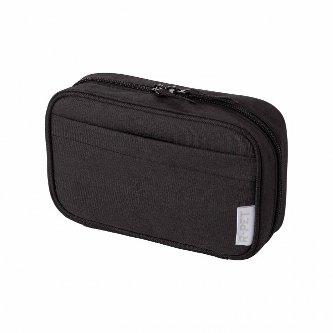TROUSSE ORGANISATRICE PERSONNALISABLE RPET 'DARRAZ' - noir