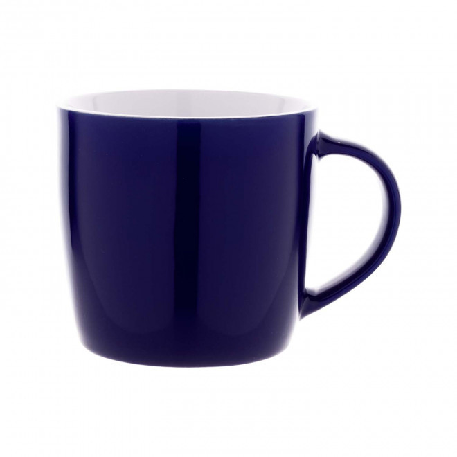 MUG CERAMIQUE 370ML PERSONNALISABLE 'MERAG' - bleu marine
