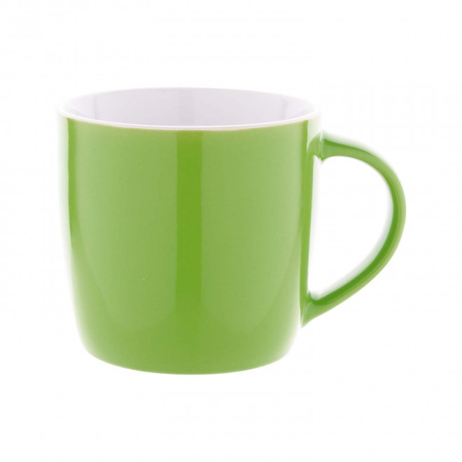MUG CERAMIQUE 370ML PERSONNALISABLE 'MERAG' - vert clair