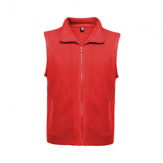 POLAIRE SANS MANCHES PERSONNALISÉE UNISEXE 300G 'NEW BELLAGIO' - rouge