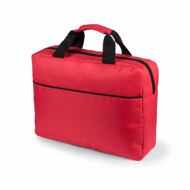 SACOCHE PORTE DOCUMENT PERSONNALISABLE 'HENRIETTE' - rouge