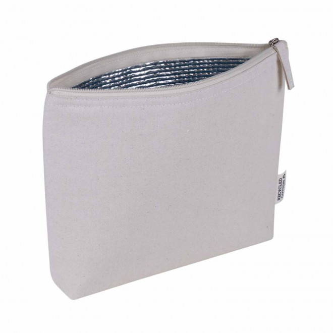 TROUSSE ISOTHERME EN COTON PERSONNALISABLE 'ANXY' - naturel