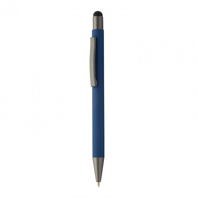 STYLO/STYLET PERSONNALISABLE 'SOFTLY TOUCH RECYCLE' - bleu