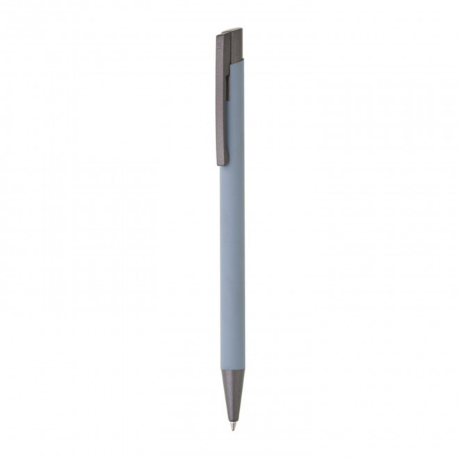 STYLO EN ALUMINIUM FIN PERSONNALISE 'MELEIS' - gris