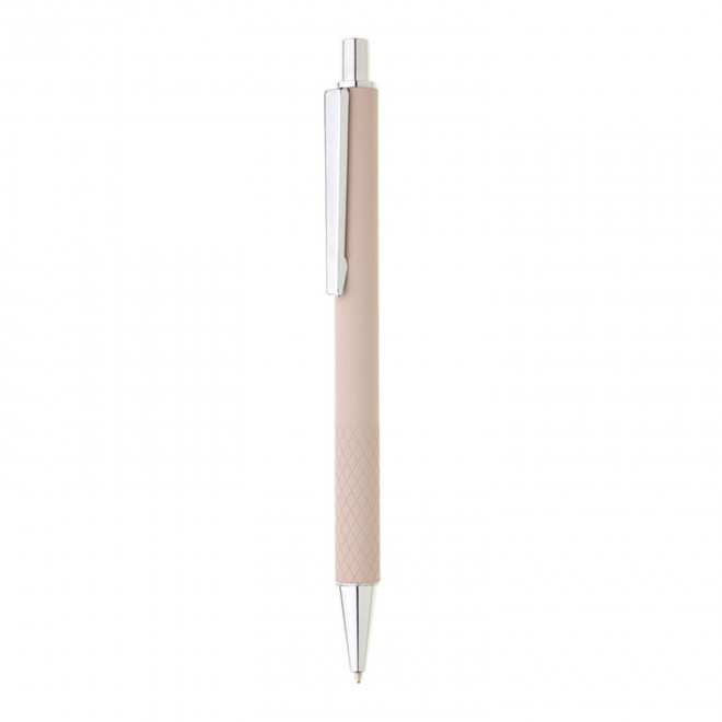 STYLO AVEC TOUCHER SOFT PERSONNALISE 'PEACHY'  - beige foncé