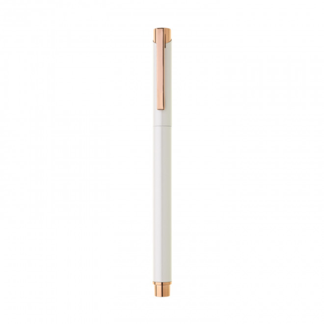STYLO ROLLER PERSONNALISABLE EN ALU 'ALBI' - rose gold