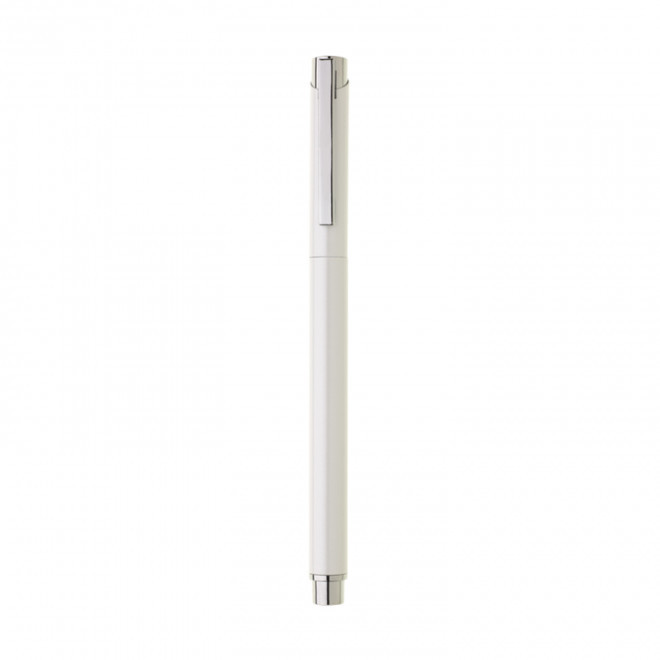STYLO ROLLER PERSONNALISABLE EN ALU 'ALBI' - argenté