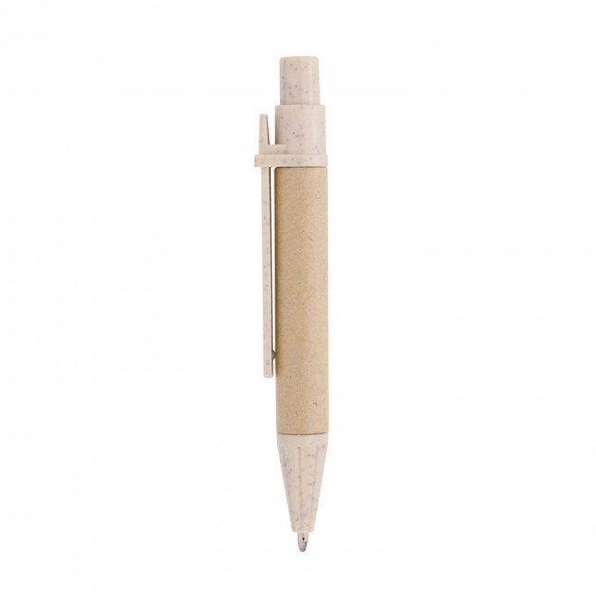 STYLO CARTON RECYCLE PERSONNALISE 'MINI STYLECO' - beige