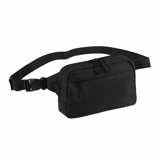 SAC BANANE CROSSBODY RPET PERSONNALISABLE 'CROSBO' - noir