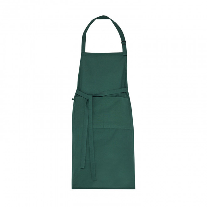 TABLIER LONG PERSONNALISABLE 'TIMEO 150' - vert bouteille