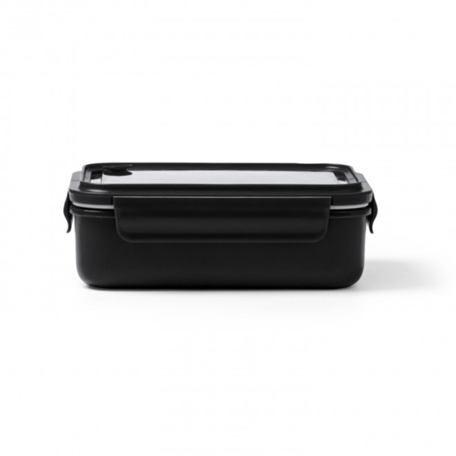LUNCH BOX COMPARTIMENTE 1.3L PERSONNALISEE 'NOUZ' - noir