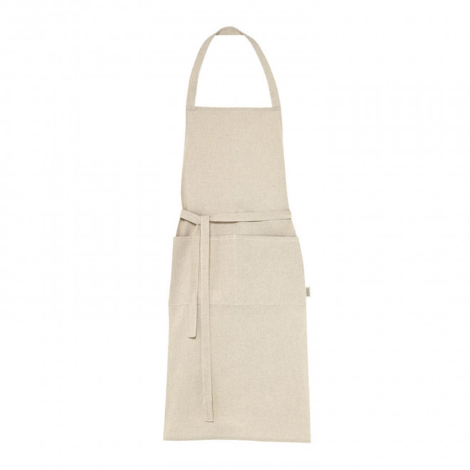 TABLIER LONG PERSONNALISABLE 'TOMMY 220' - beige