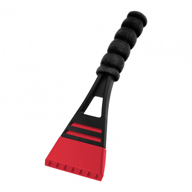 GRATTOIR PARE-BRISE PERSONNALISABLE MANCHE 'GOMIKILL' - rouge