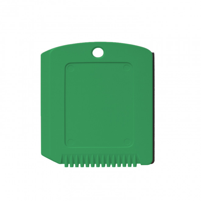GRATTOIR PARE-BRISE PERSONNALISABLE 'ALPHA' - vert