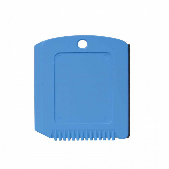 GRATTOIR PARE-BRISE PERSONNALISABLE 'ALPHA' - bleu