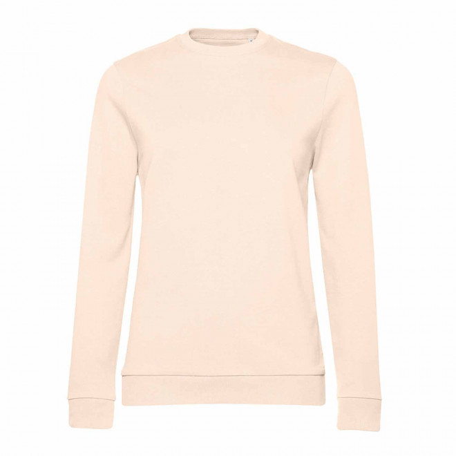 SWEAT COL ROND FEMME PERSONNALISABLE 'TERRY' - beige