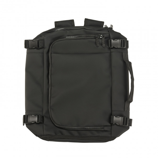 SAC A DOS CABINE MULTIFONCTION PERSONNALISE 'GLOBE' - noir