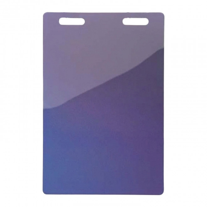 BADGE EN PAPIER 12x8CM PERSONNALISE 'BADGOS' - quadrichromie