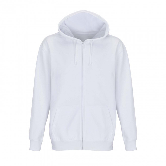 RAPIDE 4 JOURS - SWEAT-SHIRT MIXTE PERSONNALISE 'CARTER'  - blanc