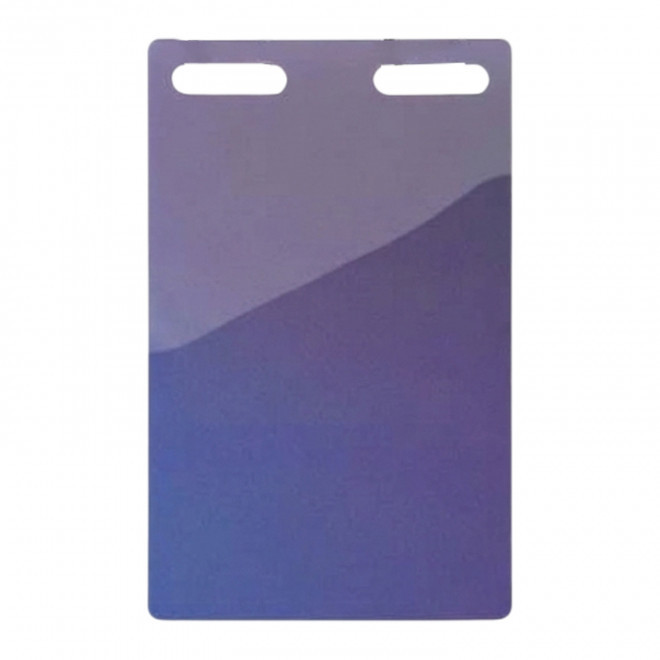 BADGE EN PAPIER 8.6x5.4CM PERSONNALISE 'BADGOS' - quadrichromie