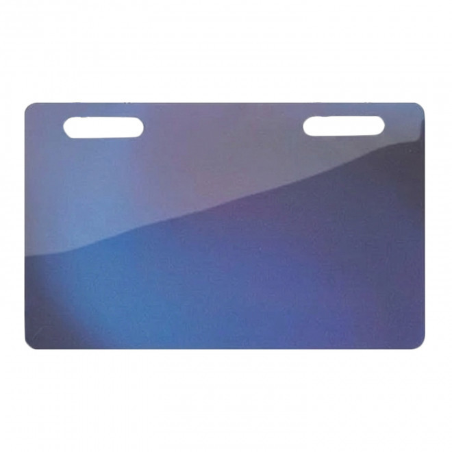 BADGE EN PAPIER 5.4x8.6CM PERSONNALISE 'BADGOS' - quadrichromie