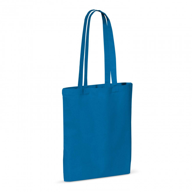 SAC SHOPPING COTON 140 GR/M2 PERSONNALISABLE 'ANTONIO 140' - bleu