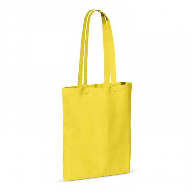 SAC SHOPPING COTON 140 GR/M2 PERSONNALISABLE 'ANTONIO 140' - jaune