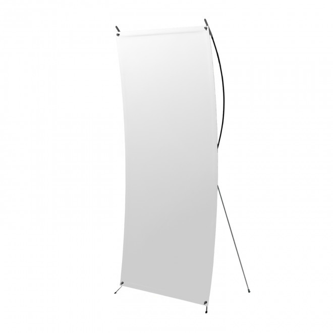 X-BANNER AVEC TUBE PERSONNALISABLE 'X-UP' 60X160CM - 80 x 180 cm