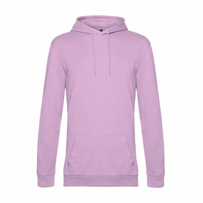 SWEAT CAPUCHE MIXTE PERSONNALISABLE 'TERRY' - rose