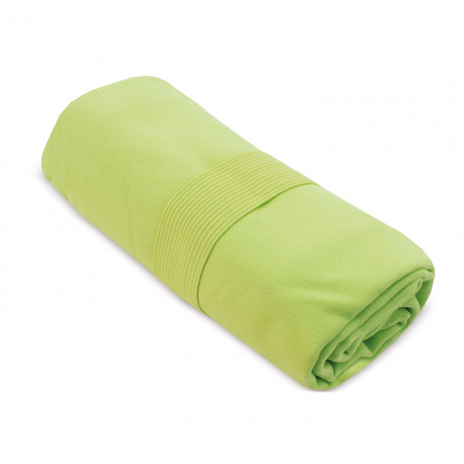 SERVIETTE PUBLICITAIRE MICROFIBRE 'MELLOW 40X90' - vert pomme