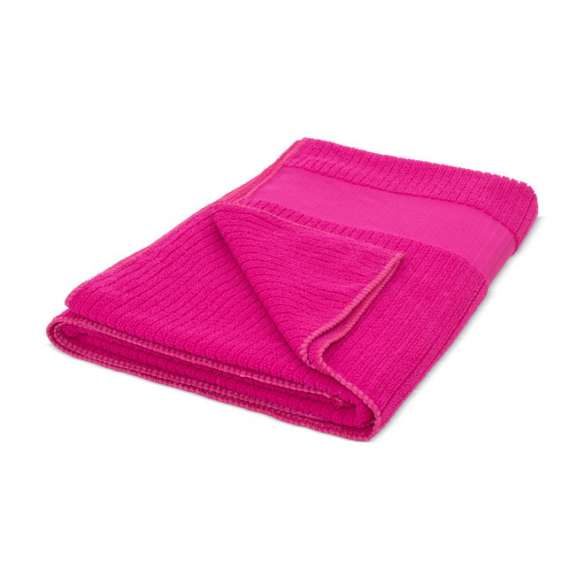 SERVIETTE MICROFIBRE PERSONNALISEE 'CALAFEO' - fuchsia