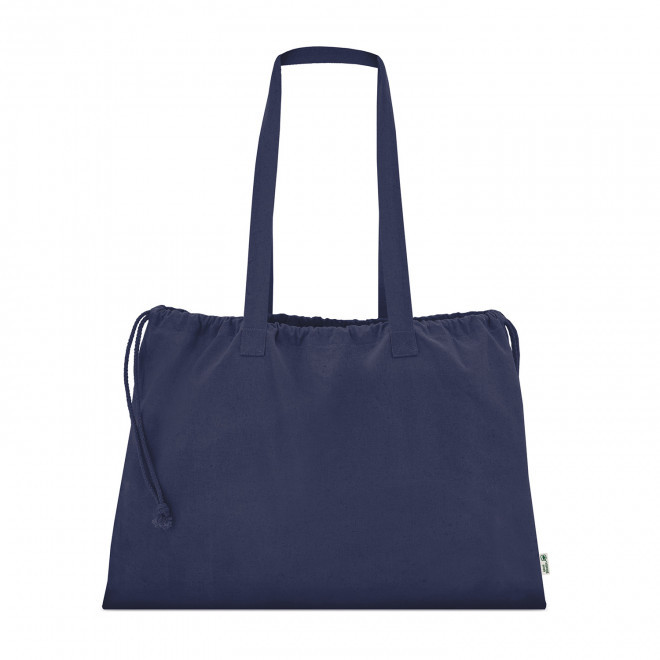 SAC AVEC CORDON DE SERRAGE PERSONNALISABLE 'SYSTOM COUL' - bleu marine