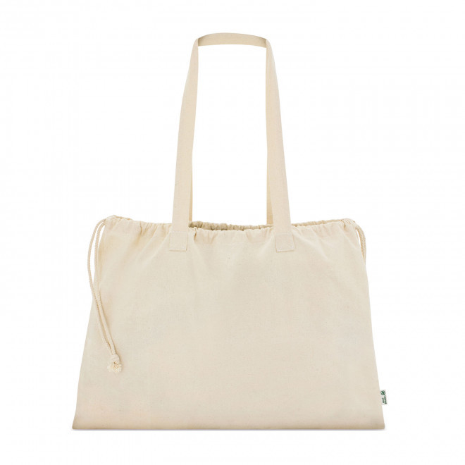 SAC AVEC CORDON DE SERRAGE PERSONNALISABLE 'SYSTOM COUL' - naturel