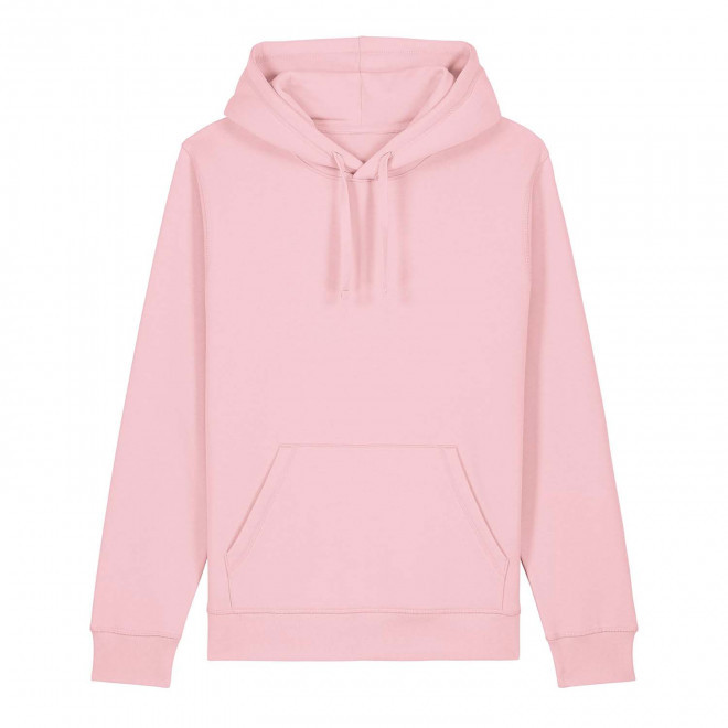 SWEAT-SHIRT CAPUCHE MIXTE PERSONNALISE 'DRUMMER 2.0' - rose pâle