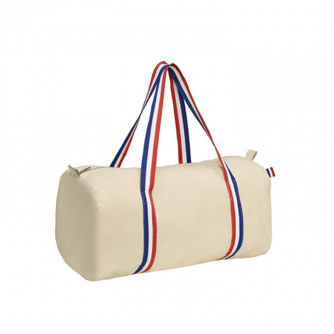SAC POLOCHON TRICOLORE 'CAMILLE COULEUR' - naturel