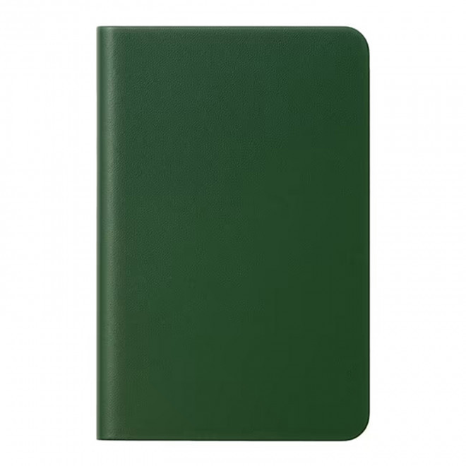 CARNET PU SOUPLE A5 PERSONNALISABLE 'LUGHA' - vert