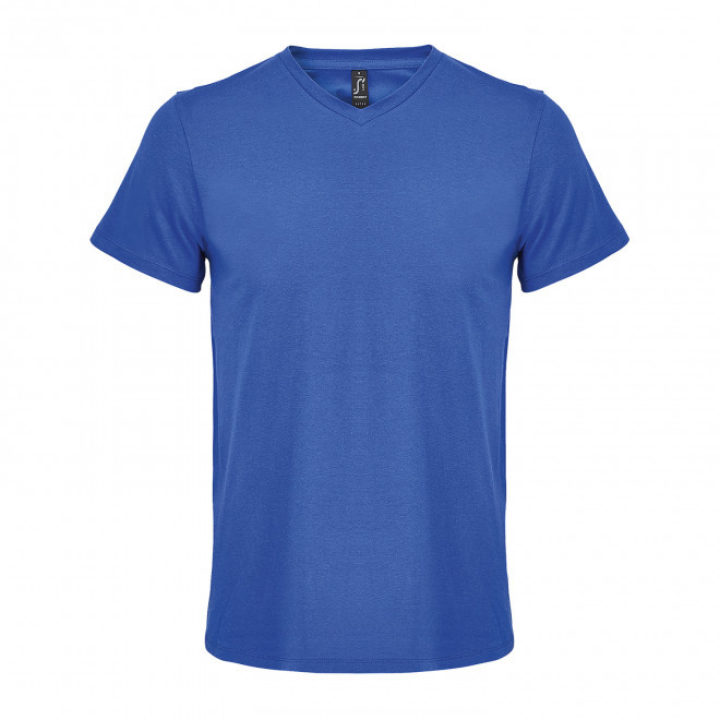TEE-SHIRT MIXTE COULEUR PERSONNALISABLE 'REGENT V' - bleu royal